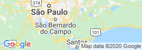 Rio Grande Da Serra map